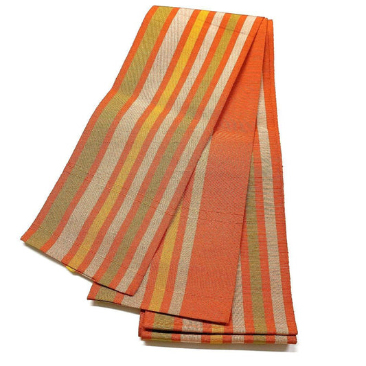 5028# Japanese Vintage Hanhaba Obi Belt Kimono Fabric Yukata Women's Traditional