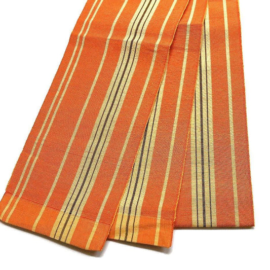 2668# Japanese Vintage Hanhaba Obi Belt Kimono Fabric Yukata Women's Traditional