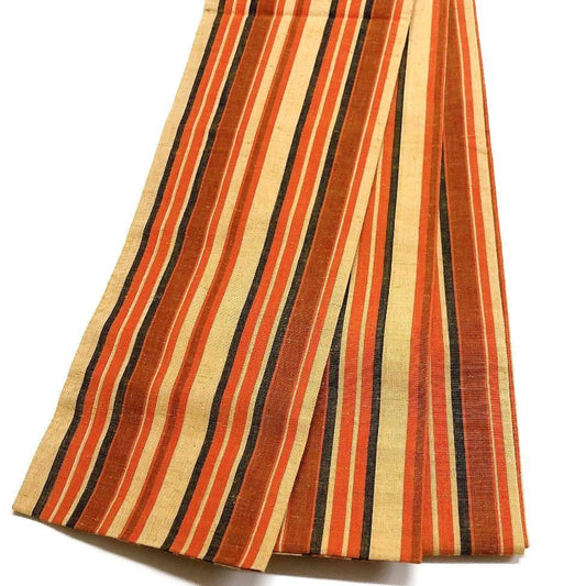 2683# Japanese Vintage Hanhaba Obi Belt Kimono Fabric Yukata Women's Traditional