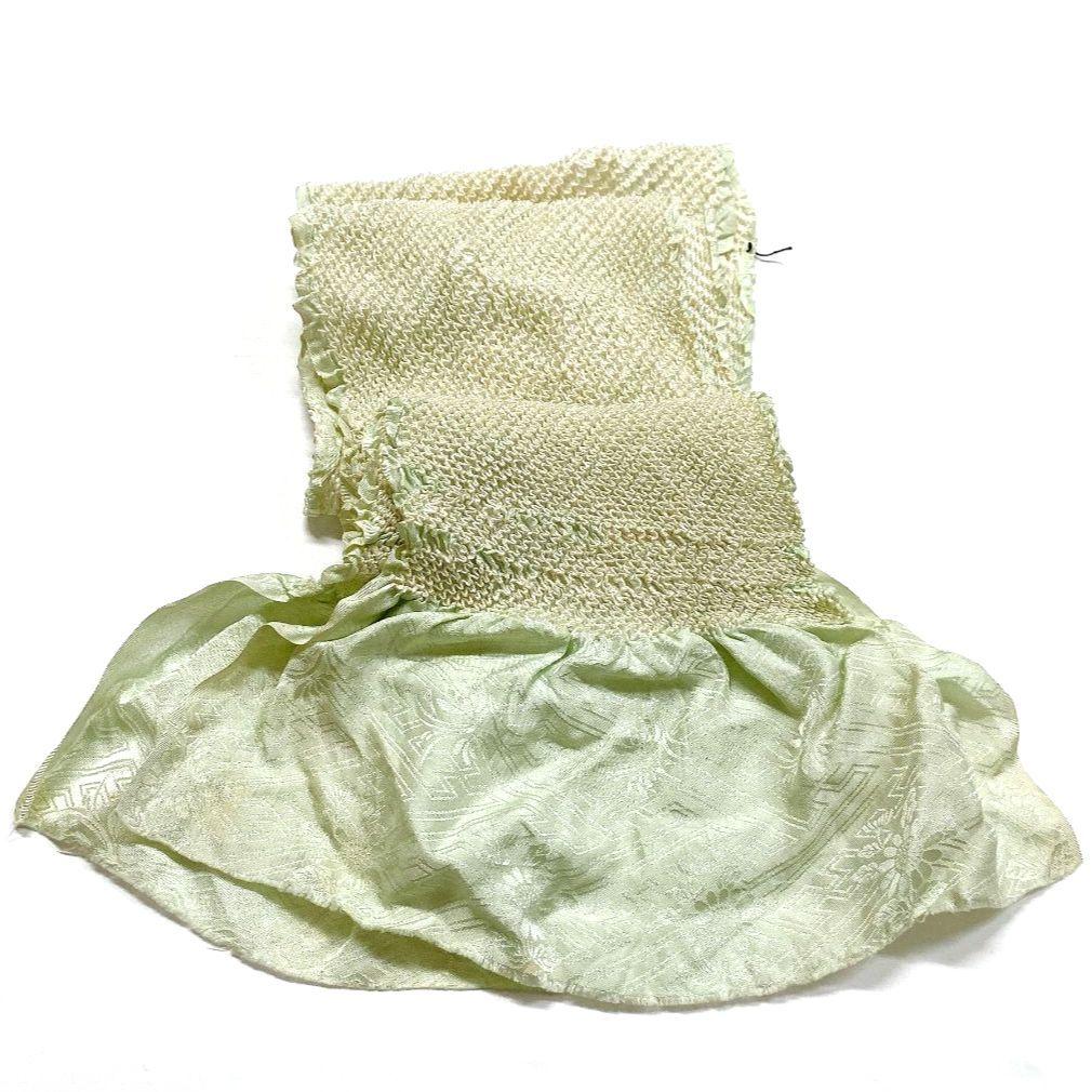4651# Japanese Kimono Accessory Obiage and Obijime 2-piece Set Silk Shibori