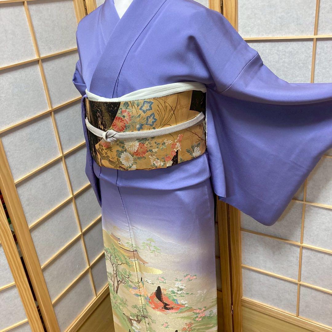 3939# Japanese Tomesode Kimono Vintage Womens Silk Fabric Robe Kimono only sold