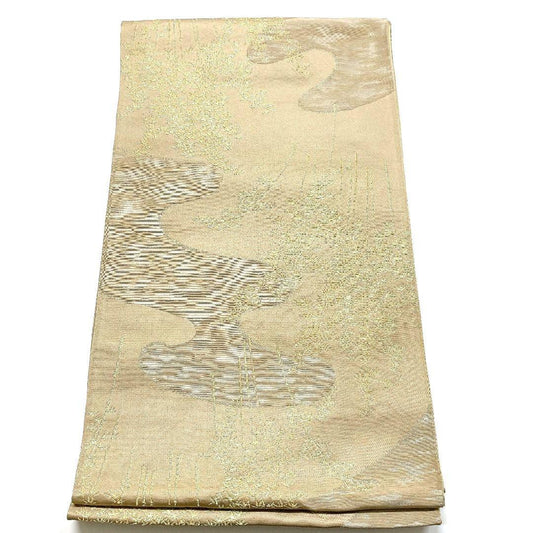 3259# Japanese Vintage Fukuro Obi Belt Kimono Fabric Silk Traditional Untailored