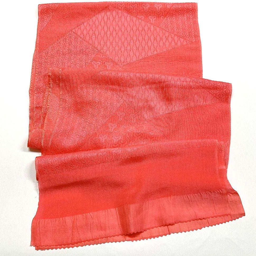 3168# Japanese Kimono Accessory Vintage Obiage and Obijime 2-piece Set Silk