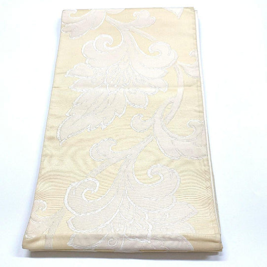 2747# Japanese Vintage Fukuro Obi Belt Kimono Fabric Silk Traditional Untailored