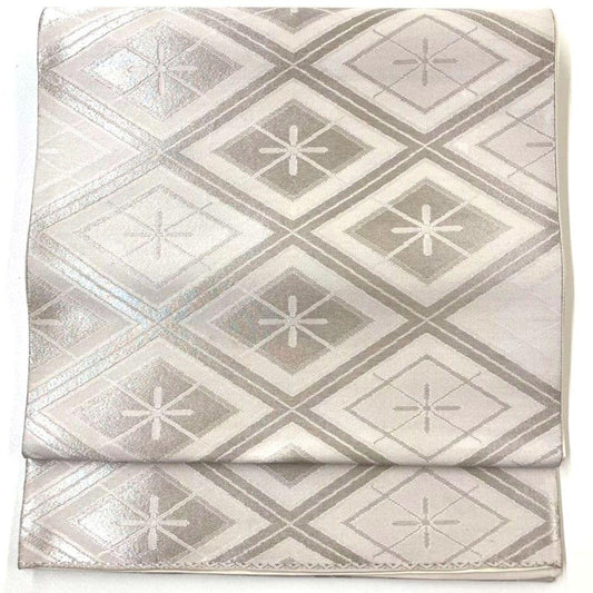 3549# Japanese Vintage Fukuro Obi Belt Kimono Fabric Silk Traditional Untailored　