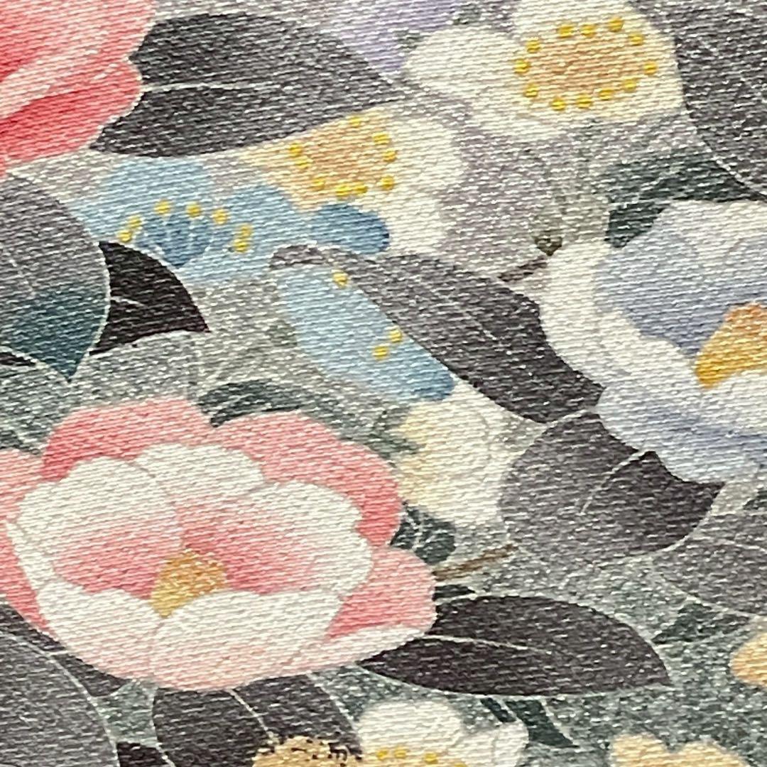 8087# Japanese Kimono Vintage Womens Silk Fabric Robe Kimono only sold