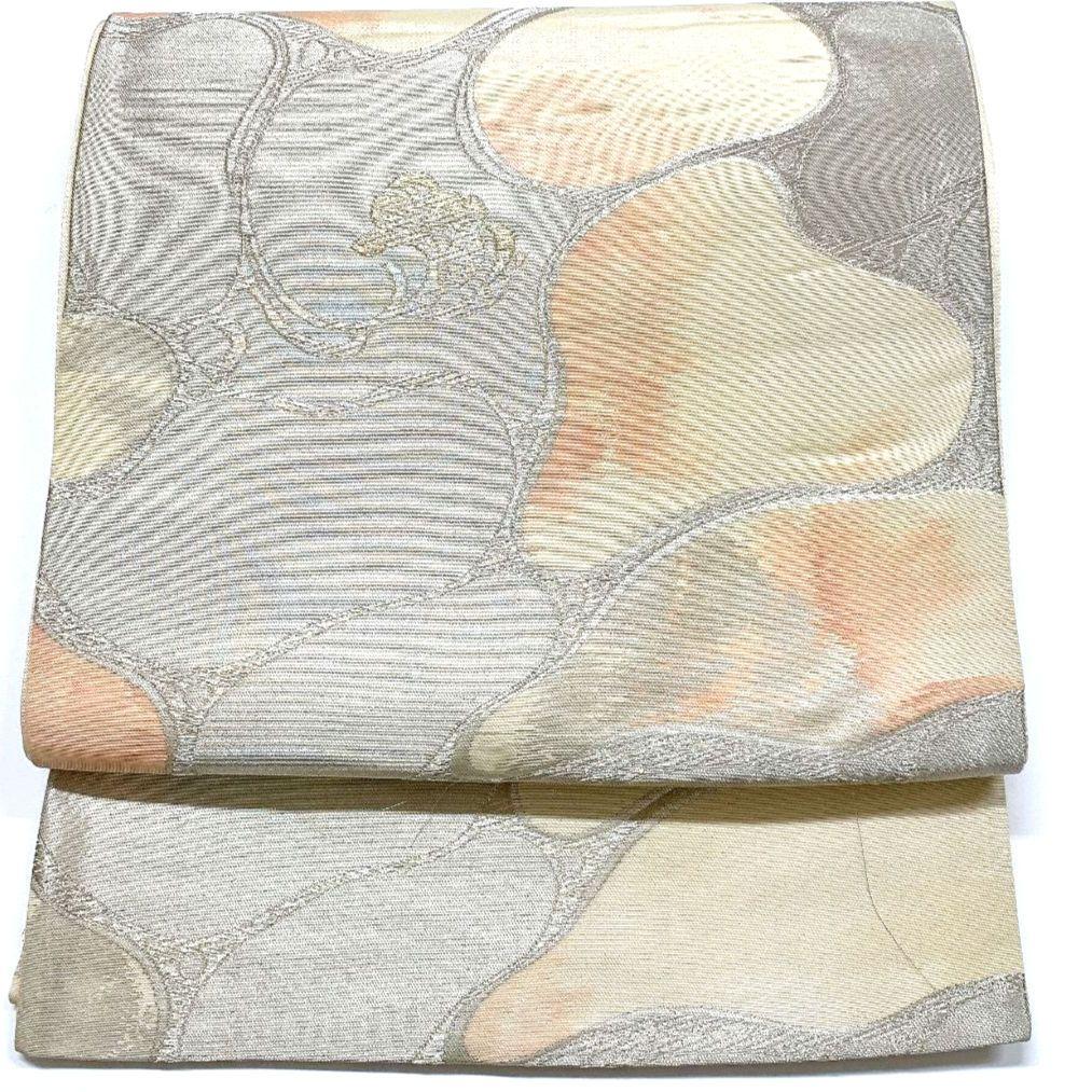 3838# Japanese Vintage Fukuro Obi Belt Kimono Fabric Silk Traditional
