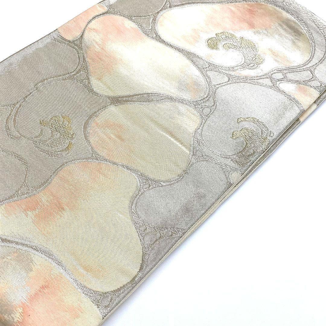 3838# Japanese Vintage Fukuro Obi Belt Kimono Fabric Silk Traditional