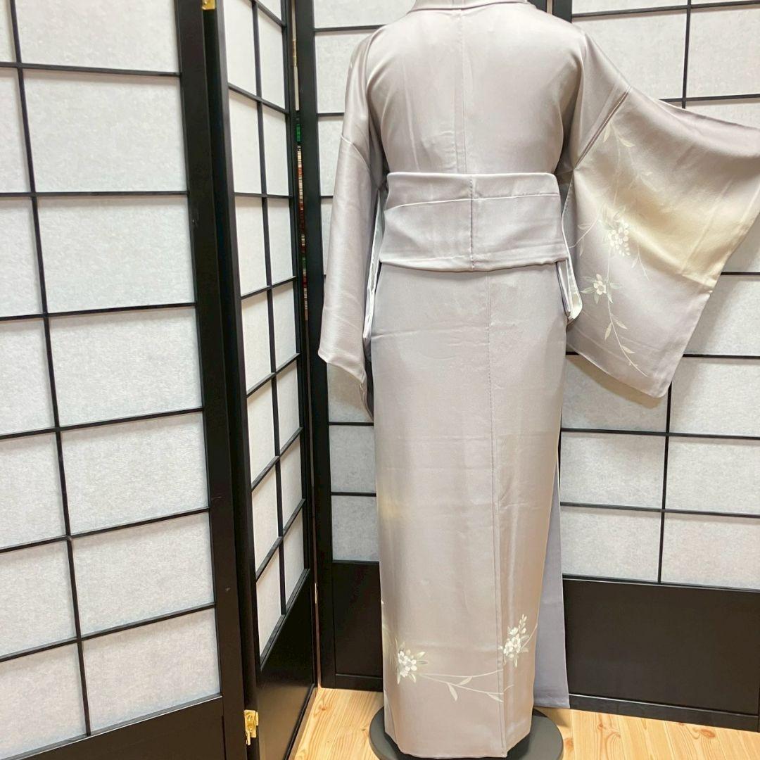 4386# Japanese Kimono Vintage Womens Silk Fabric Robe Kimono only sold