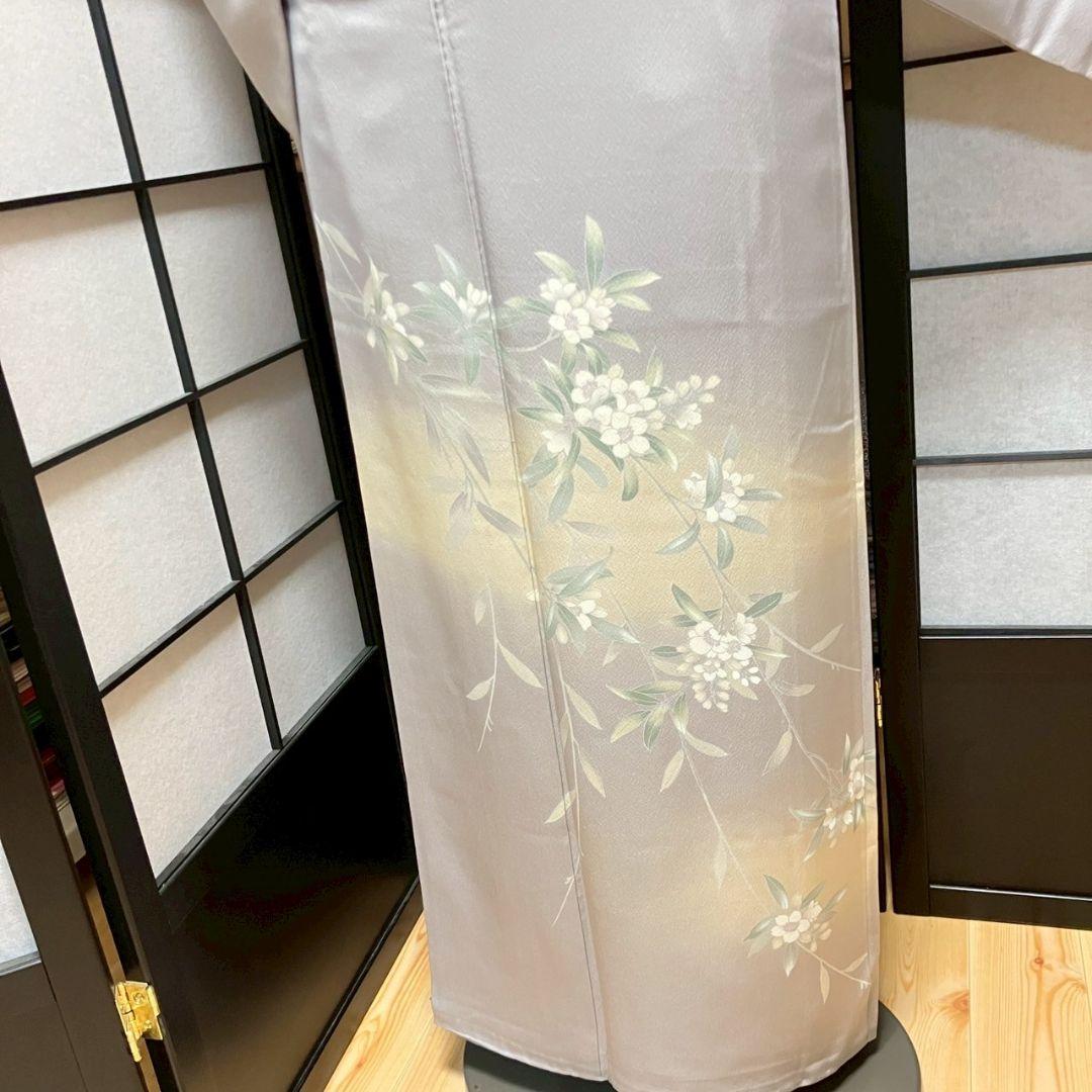4386# Japanese Kimono Vintage Womens Silk Fabric Robe Kimono only sold