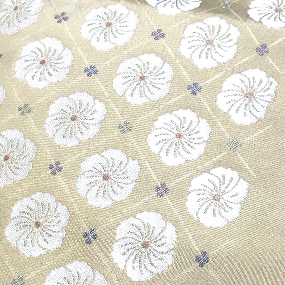 4891# Japanese Vintage Nagoya Obi Belt Kimono Fabric Silk Traditional Embroidery