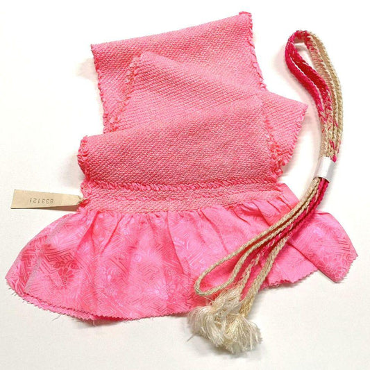 3400# Japanese Kimono Accessory Obiage and Obijime 2-piece Set Silk Shibori