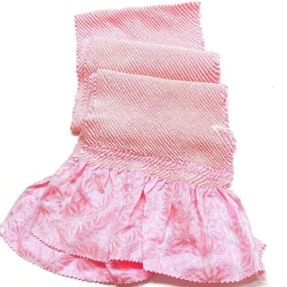 4200# Japanese Kimono Accessory Obiage and Obijime 2-piece Set Silk Shibori