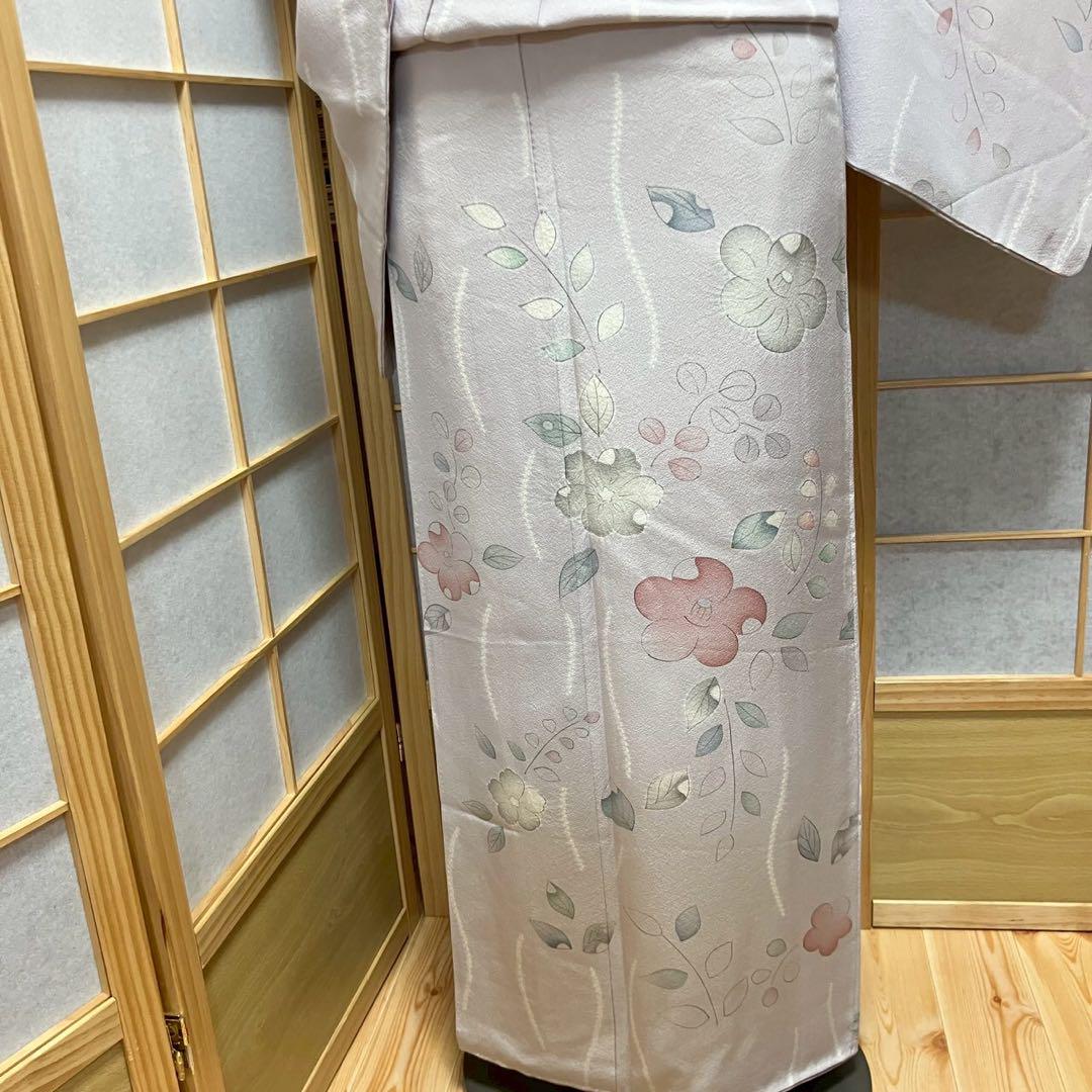 5446# Japanese Kimono Vintage Womens Silk Fabric Robe Kimono only sold
