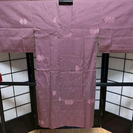 5154# Japanese Haori Jacket Vintege Kimono Fabric Pure Silk Robe Women's Coat