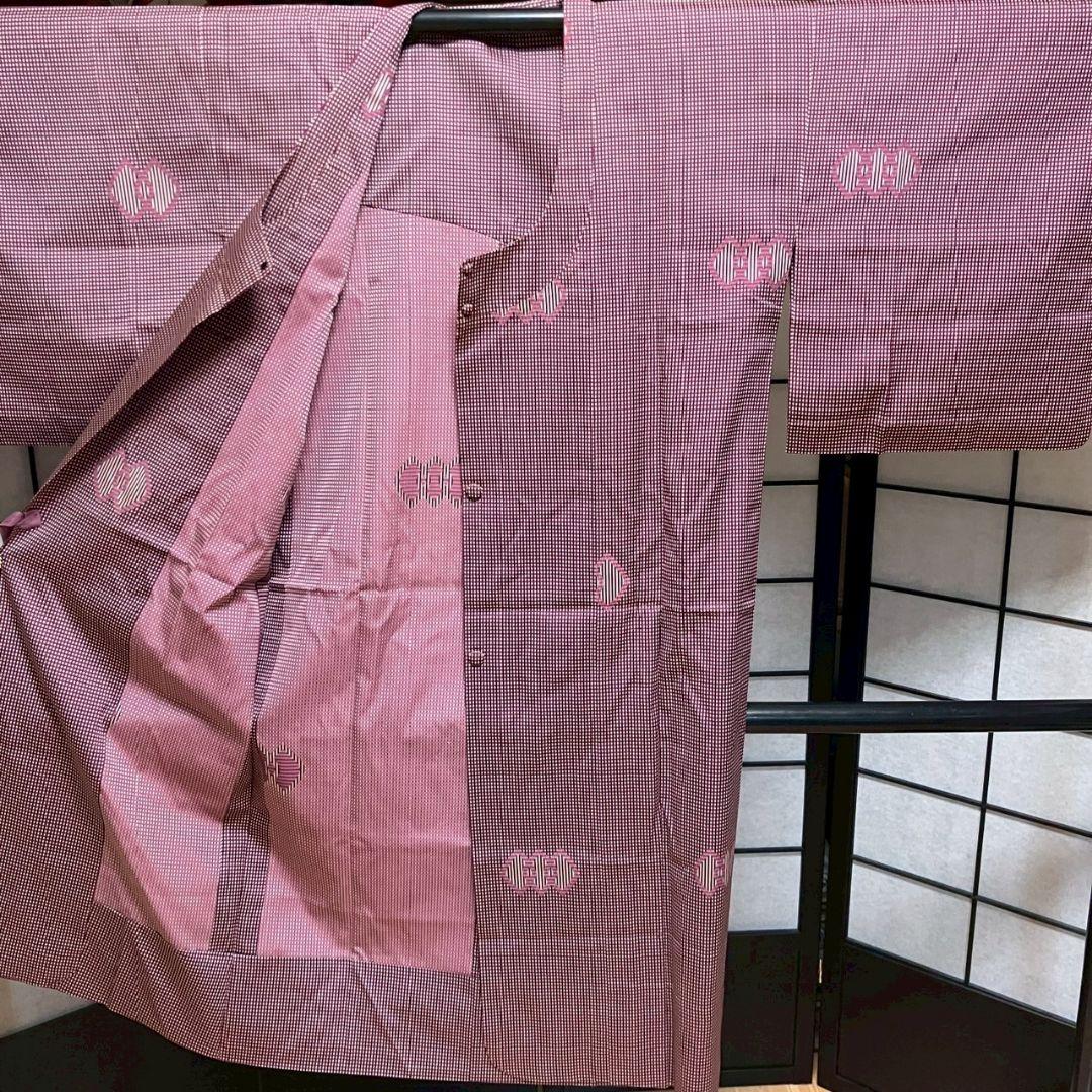 5154# Japanese Haori Jacket Vintege Kimono Fabric Pure Silk Robe Women's Coat