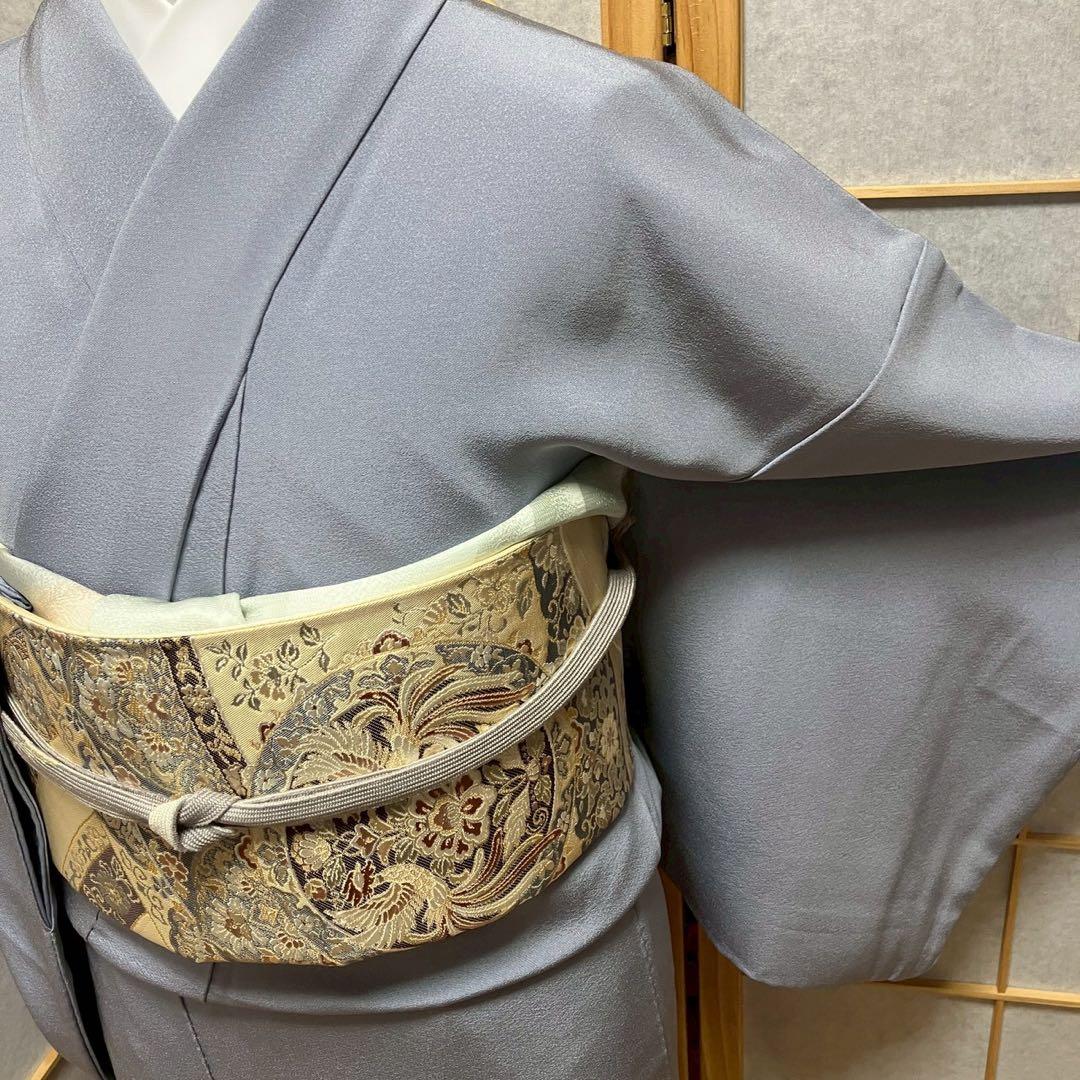 8091# Japanese Tomesode Kimono Vintage Womens Silk Fabric Robe Kimono only sold