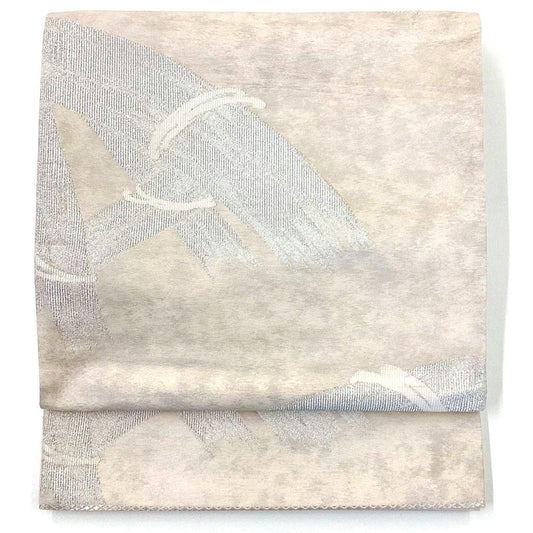 4943# Japanese Vintage Fukuro Obi Belt Kimono Fabric Silk Traditional
