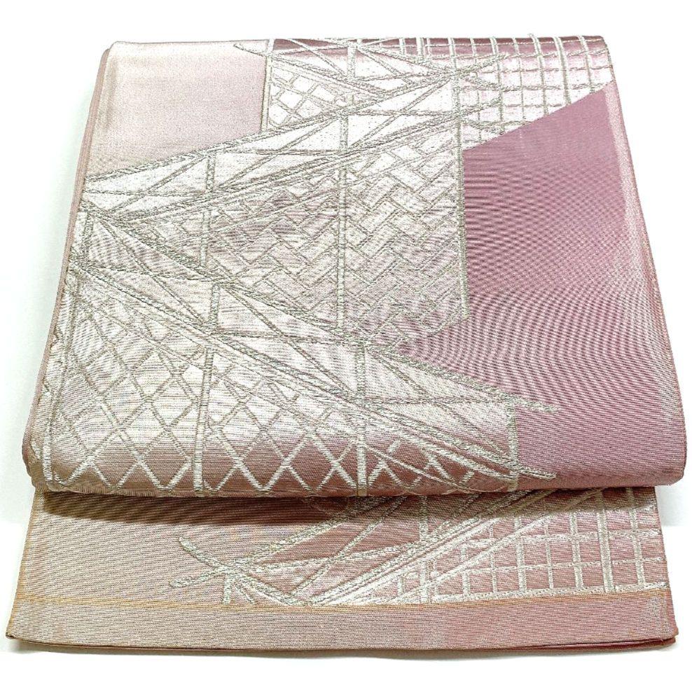 3302# Japanese Vintage Fukuro Obi Belt Kimono Fabric Silk Traditional