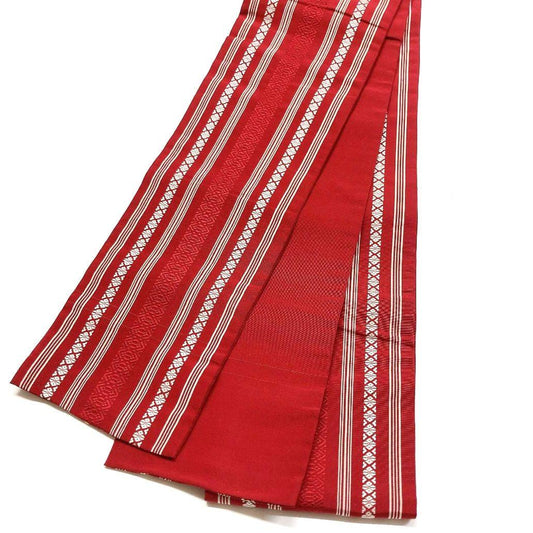 2634# Japanese Vintage Hanhaba Obi Belt Kimono Fabric Yukata Women's Traditional