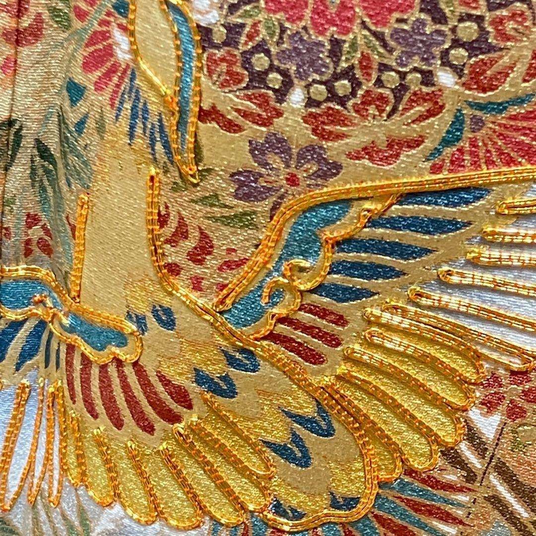 7215# Japanese Tomesode Kimono Vintage Womens Silk Fabric Robe Kimono only sold