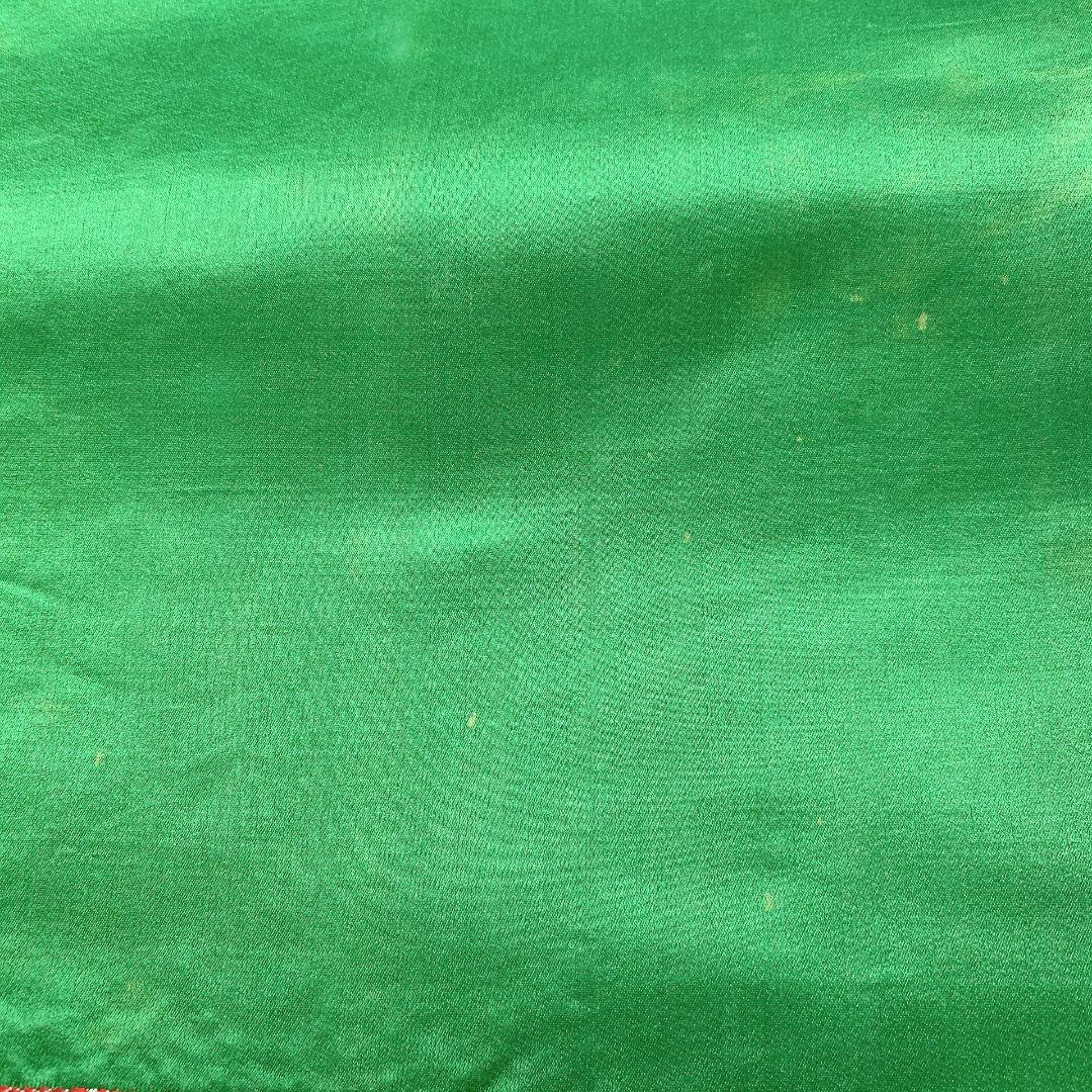 4447# Japanese Vintage Fukuro Obi Belt Kimono Fabric Silk Traditional Embroidery