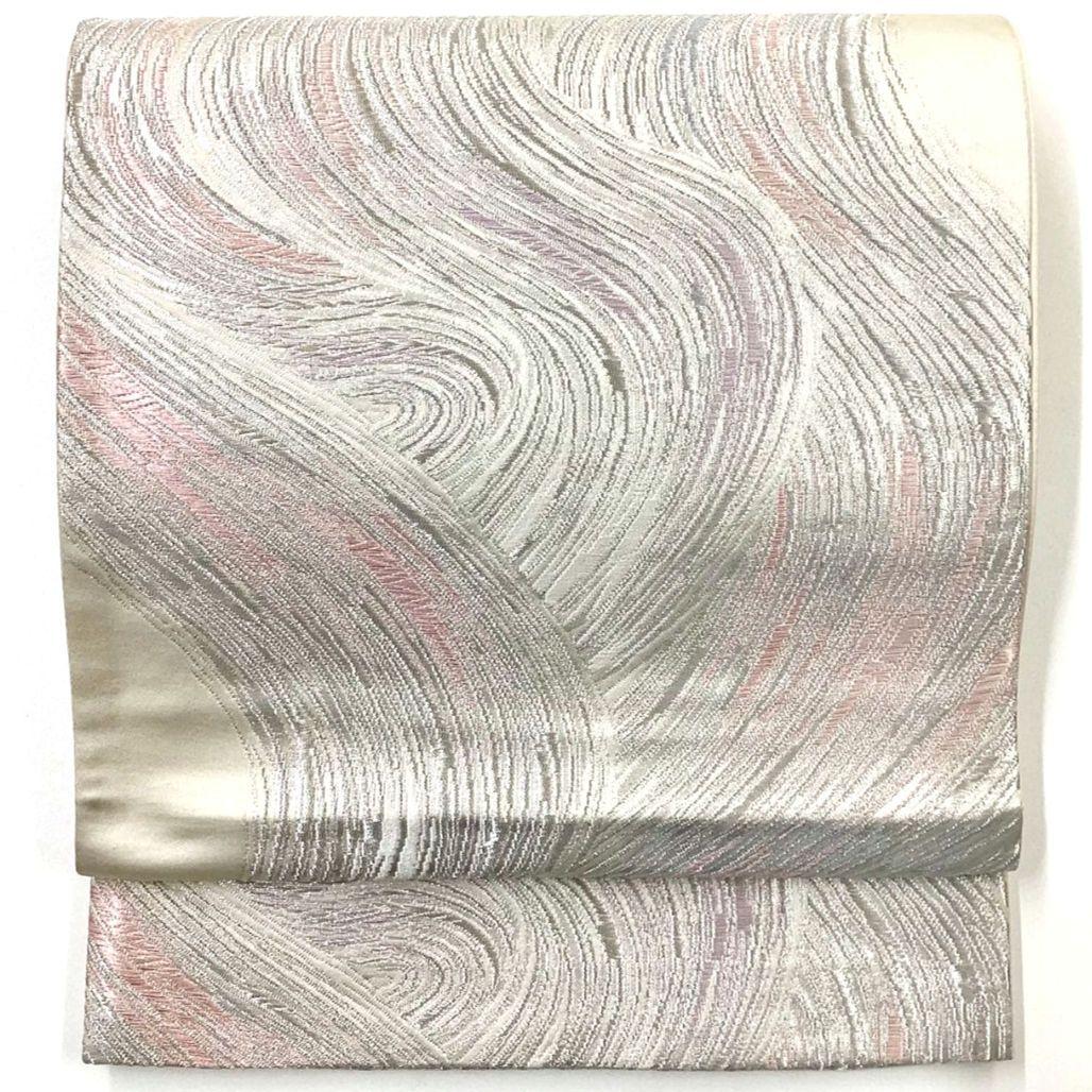 4991# Japanese Vintage Fukuro Obi Belt Kimono Fabric Silk Traditional