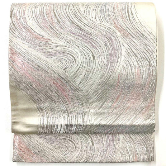 4991# Japanese Vintage Fukuro Obi Belt Kimono Fabric Silk Traditional