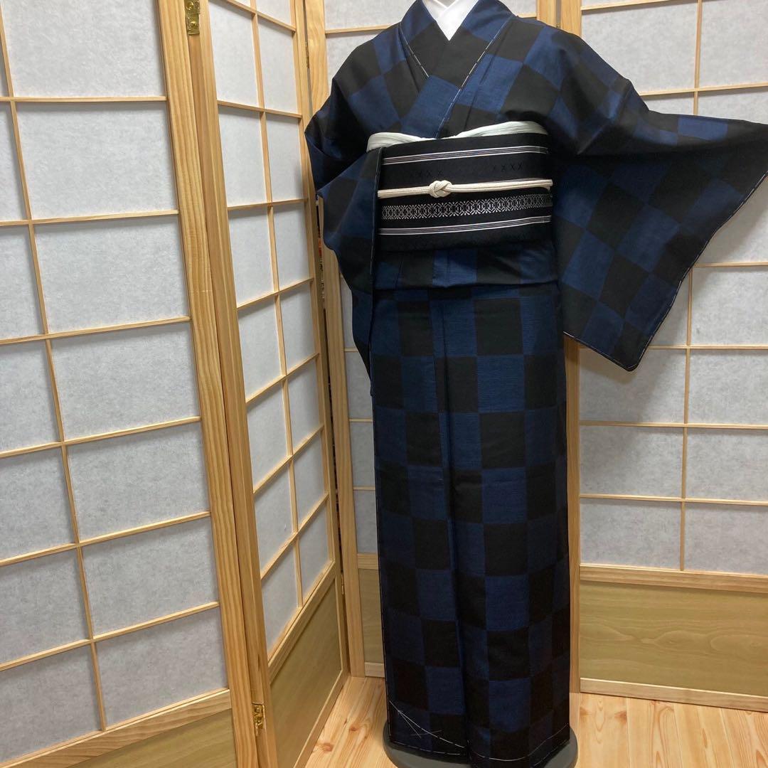 3112# Japanese Kimono Vintage Womens Silk Pongee Fabric Robe Kimono only sold
