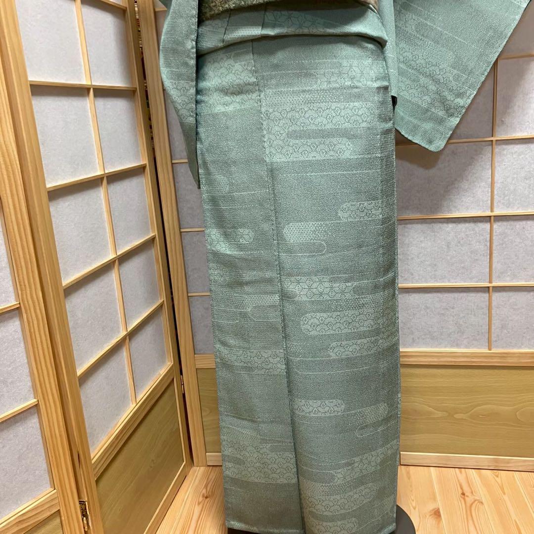 4411# Japanese Kimono only sold Vintage Womens Silk Fabric Robe Unlined kimono