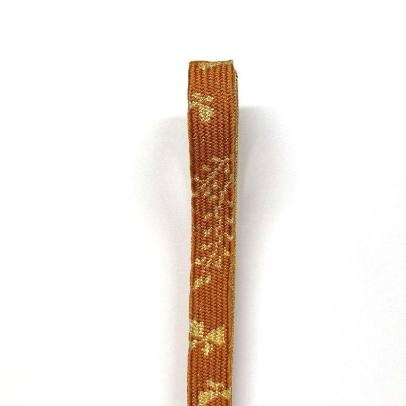 4636# Japanese Kimono Accessory Vintage Obiage and Obijime 2-piece Set Silk