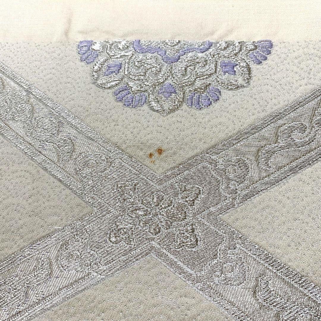 4142# Japanese Vintage Fukuro Obi Belt Kimono Fabric Silk Traditional Untailored