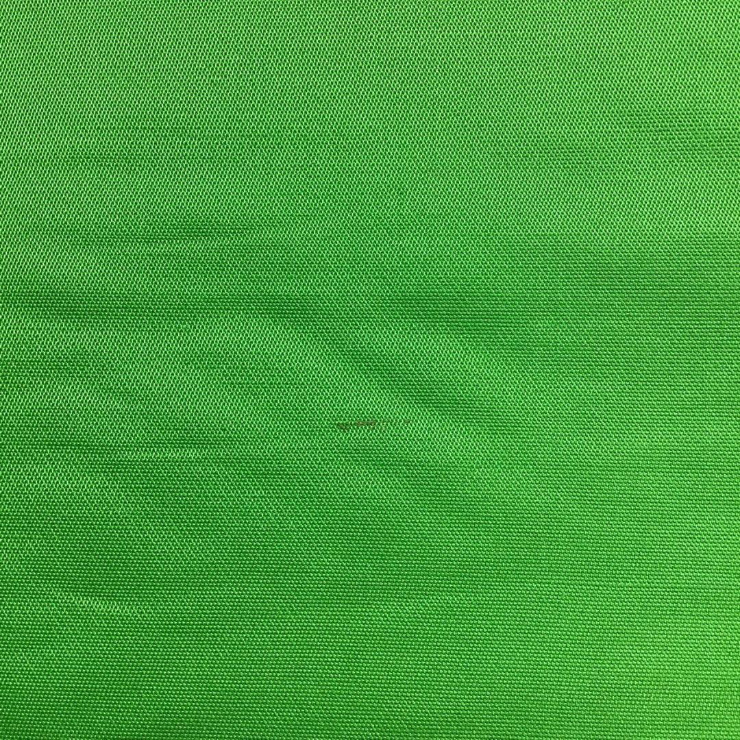 4985# Japanese Vintage Fukuro Obi Belt Kimono Fabric Silk Traditional Green