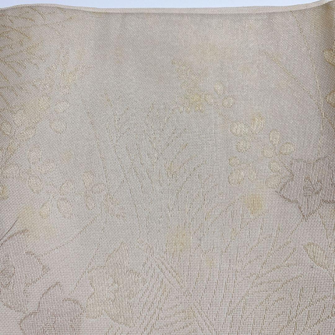 4097# Japanese Vintage Fukuro Obi Belt Kimono Fabric Silk Traditional Summer