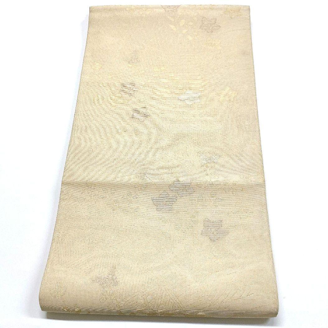 4097# Japanese Vintage Fukuro Obi Belt Kimono Fabric Silk Traditional Summer