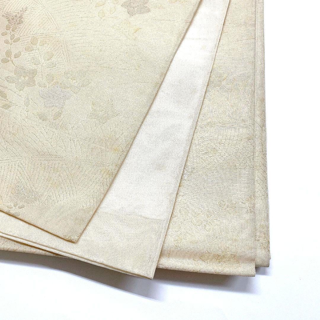 4097# Japanese Vintage Fukuro Obi Belt Kimono Fabric Silk Traditional Summer
