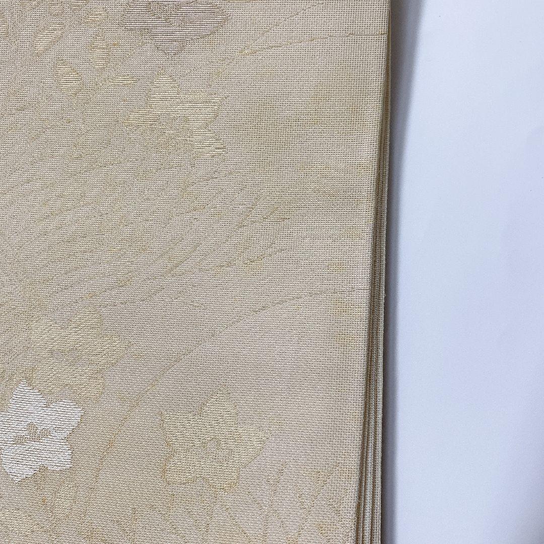 4097# Japanese Vintage Fukuro Obi Belt Kimono Fabric Silk Traditional Summer