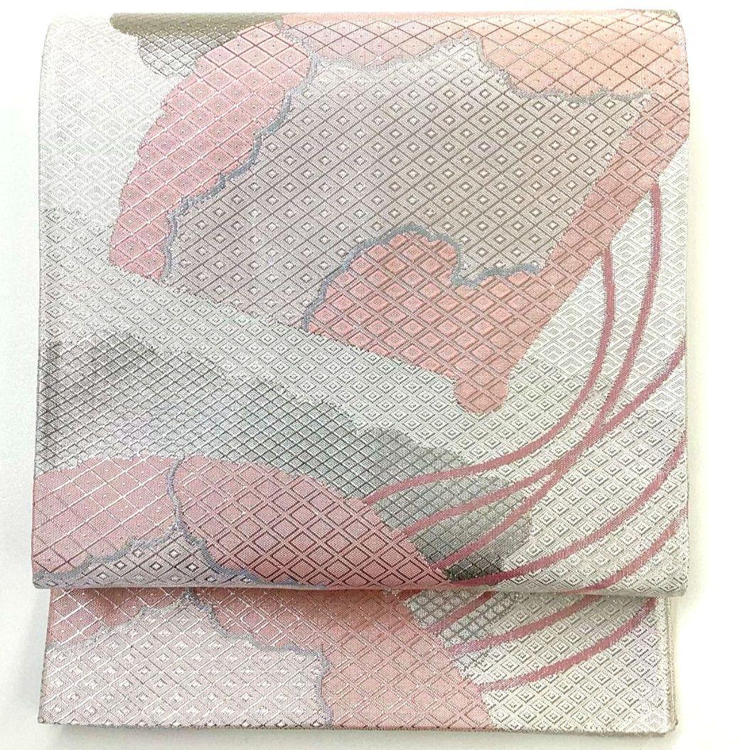 4265# Japanese Vintage Fukuro Obi Belt Kimono Fabric Silk Traditional Untailored