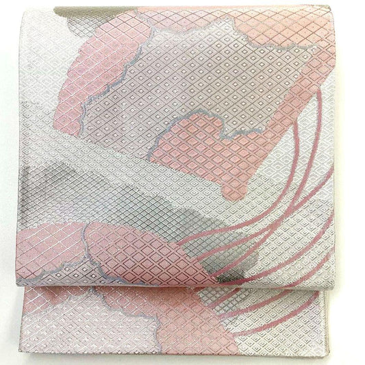 4265# Japanese Vintage Fukuro Obi Belt Kimono Fabric Silk Traditional Untailored