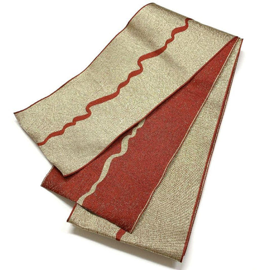 4995# Japanese Vintage Hanhaba Obi Belt Kimono Fabric Yukata Women's Traditional