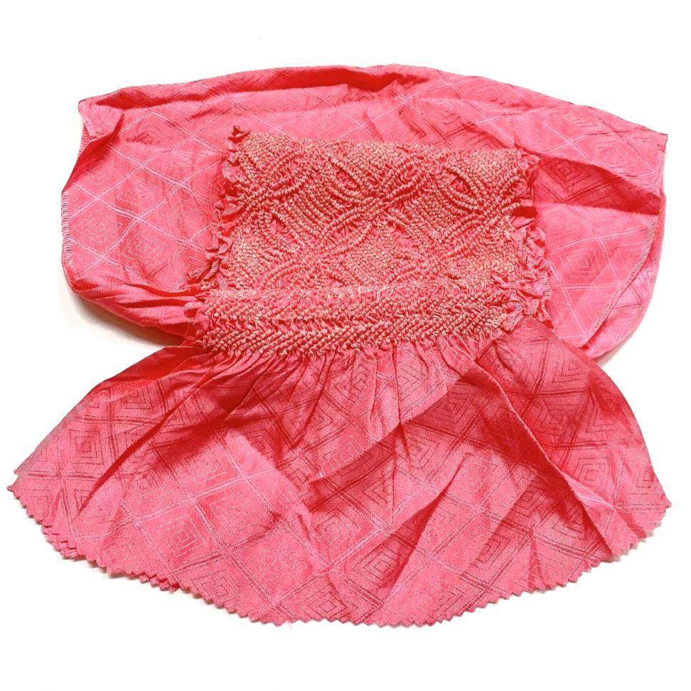 3879# Japanese Kimono Accessory Obiage and Obijime 2-piece Set Silk Shibori