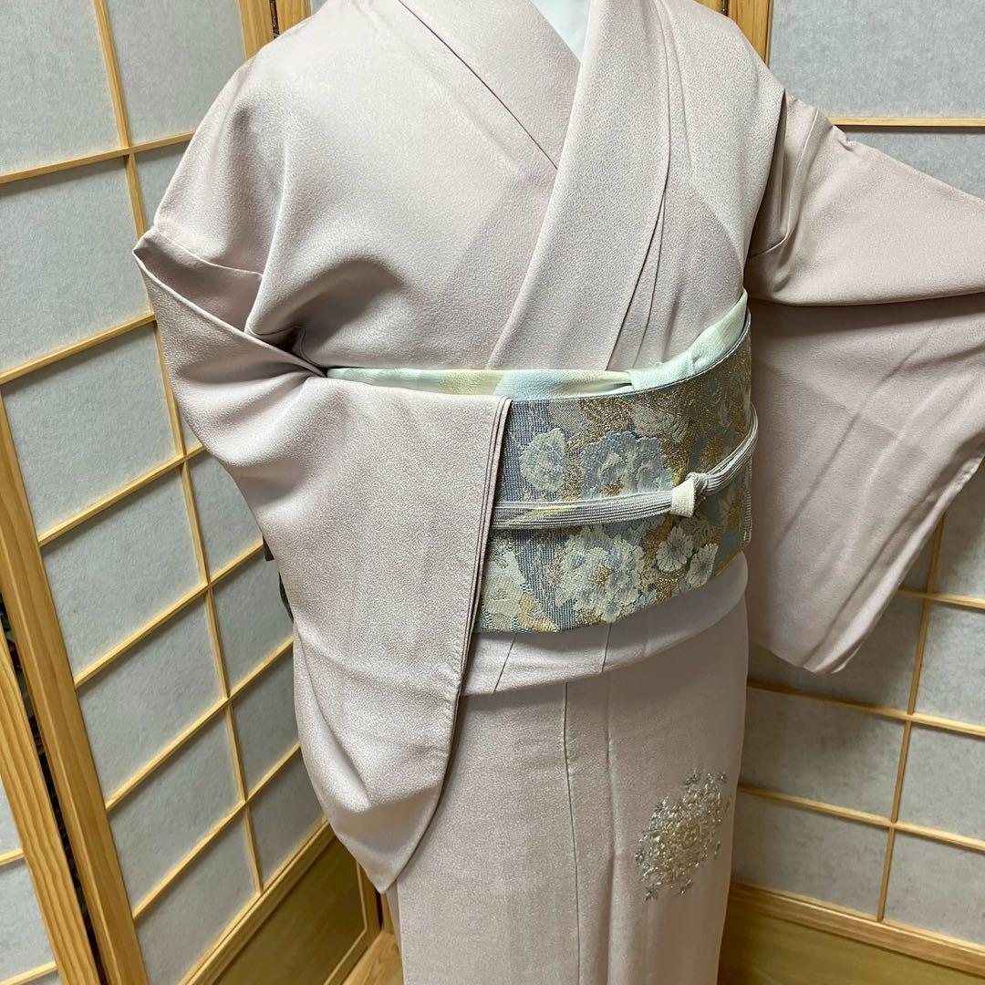 4413# Japanese Tomesode Kimono Vintage Womens Silk Fabric Robe Kimono only sold