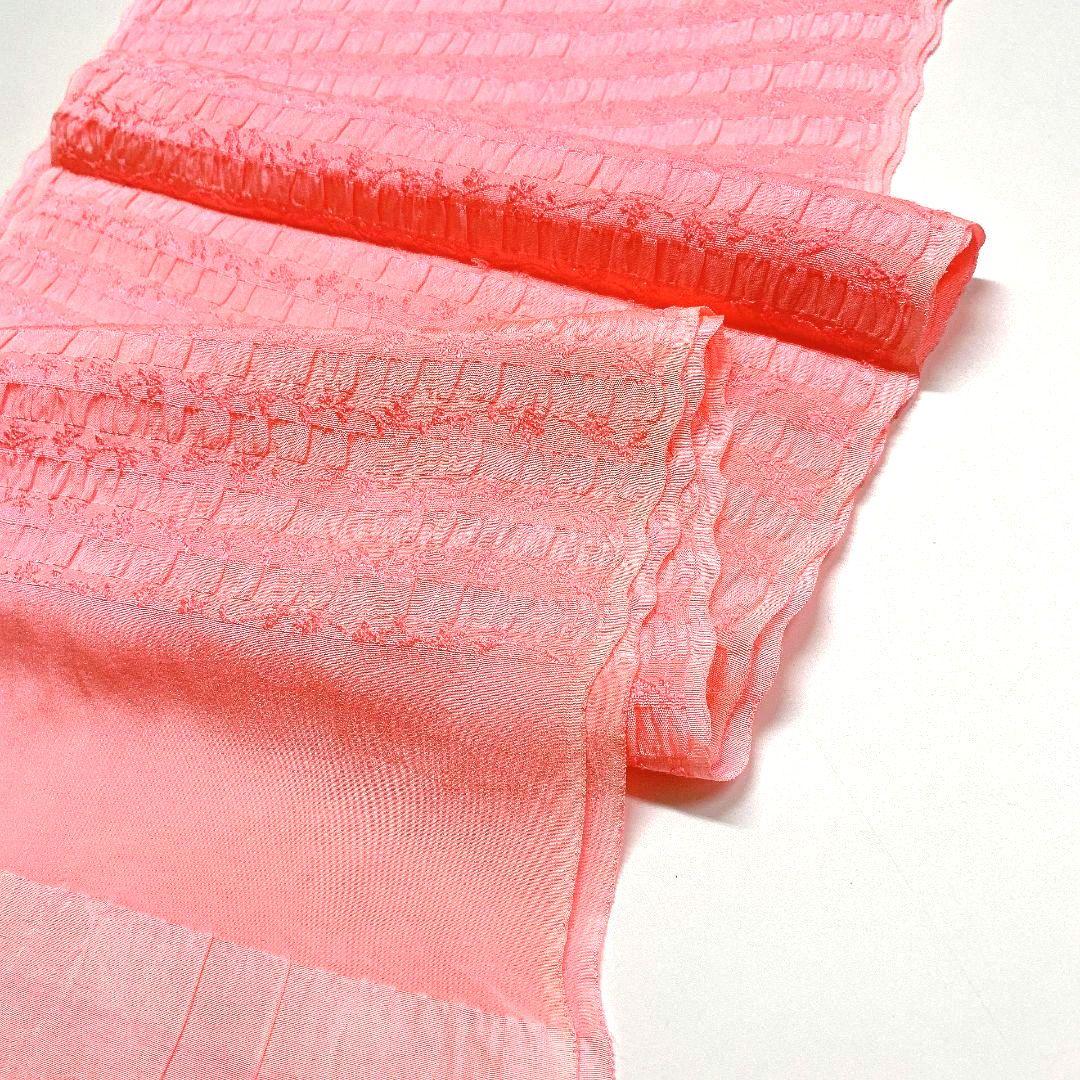 3173# Japanese Kimono Accessory Vintage Obiage and Obijime 2-piece Set Silk