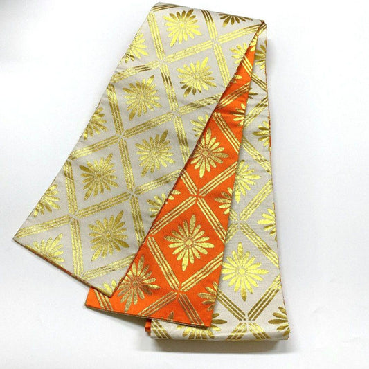 5043# Japanese Vintage Hanhaba Obi Belt Kimono Fabric Yukata Women's Traditional