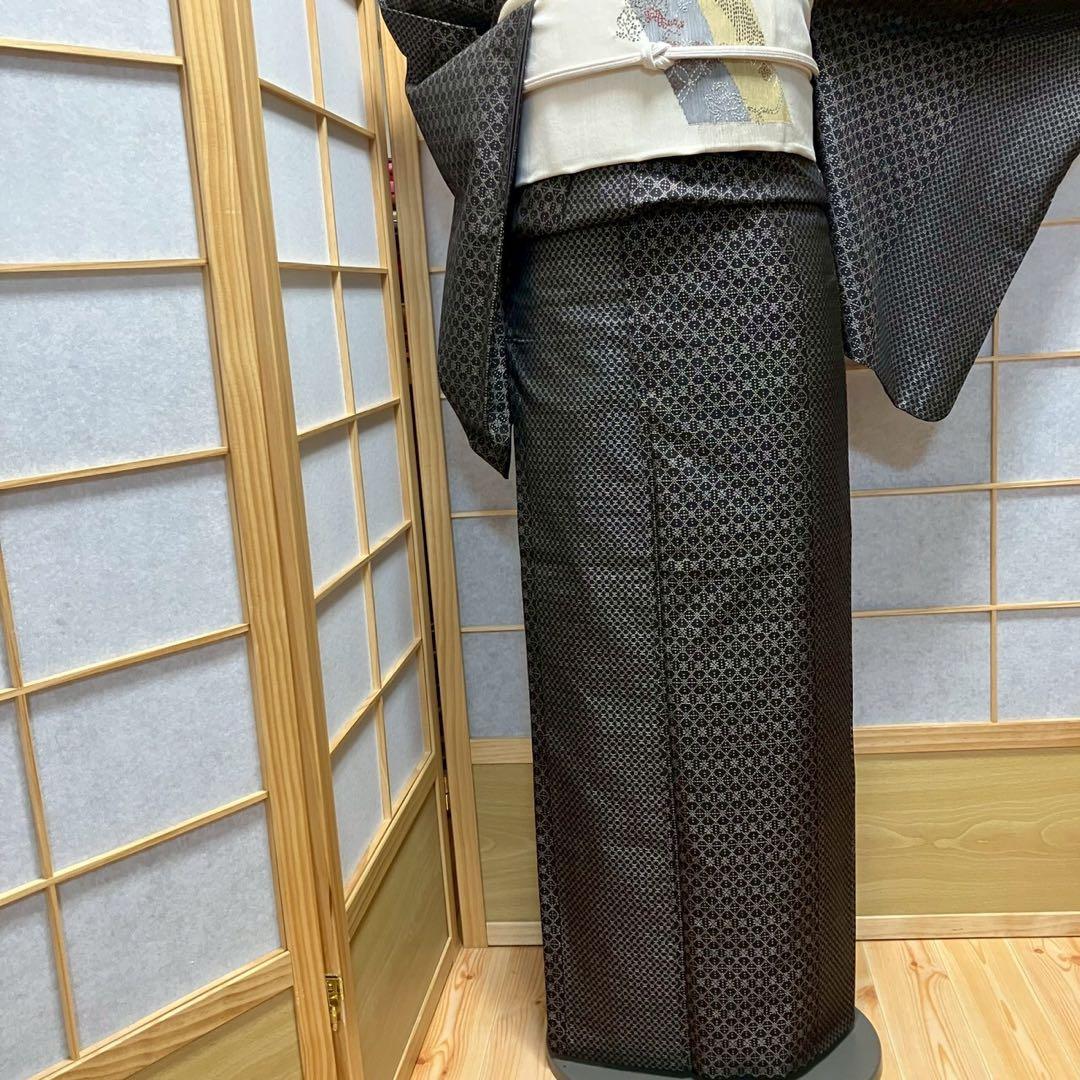 8090# Japanese Kimono Vintage Womens Silk Pongee Fabric Robe Kimono only sold
