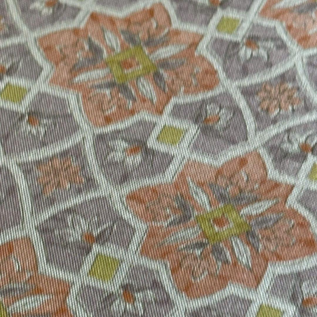 6167# Japanese Vintage Fukuro Obi Belt Kimono Fabric Silk Traditional Untailored　