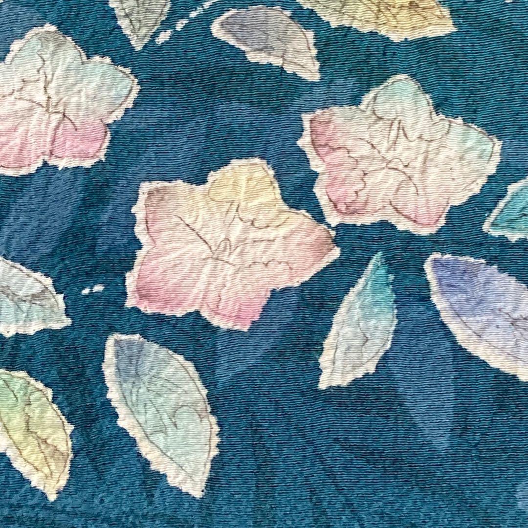 3119# Japanese Kimono Vintage Womens Silk Fabric Robe Kimono only sold Unused