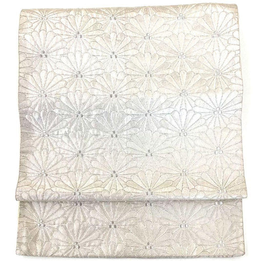 4754# Japanese Vintage Fukuro Obi Belt Kimono Fabric Silk Traditional Untailored