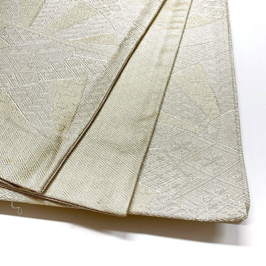 4468# Japanese Vintage Fukuro Obi Belt Kimono Fabric Silk Traditional Untailored