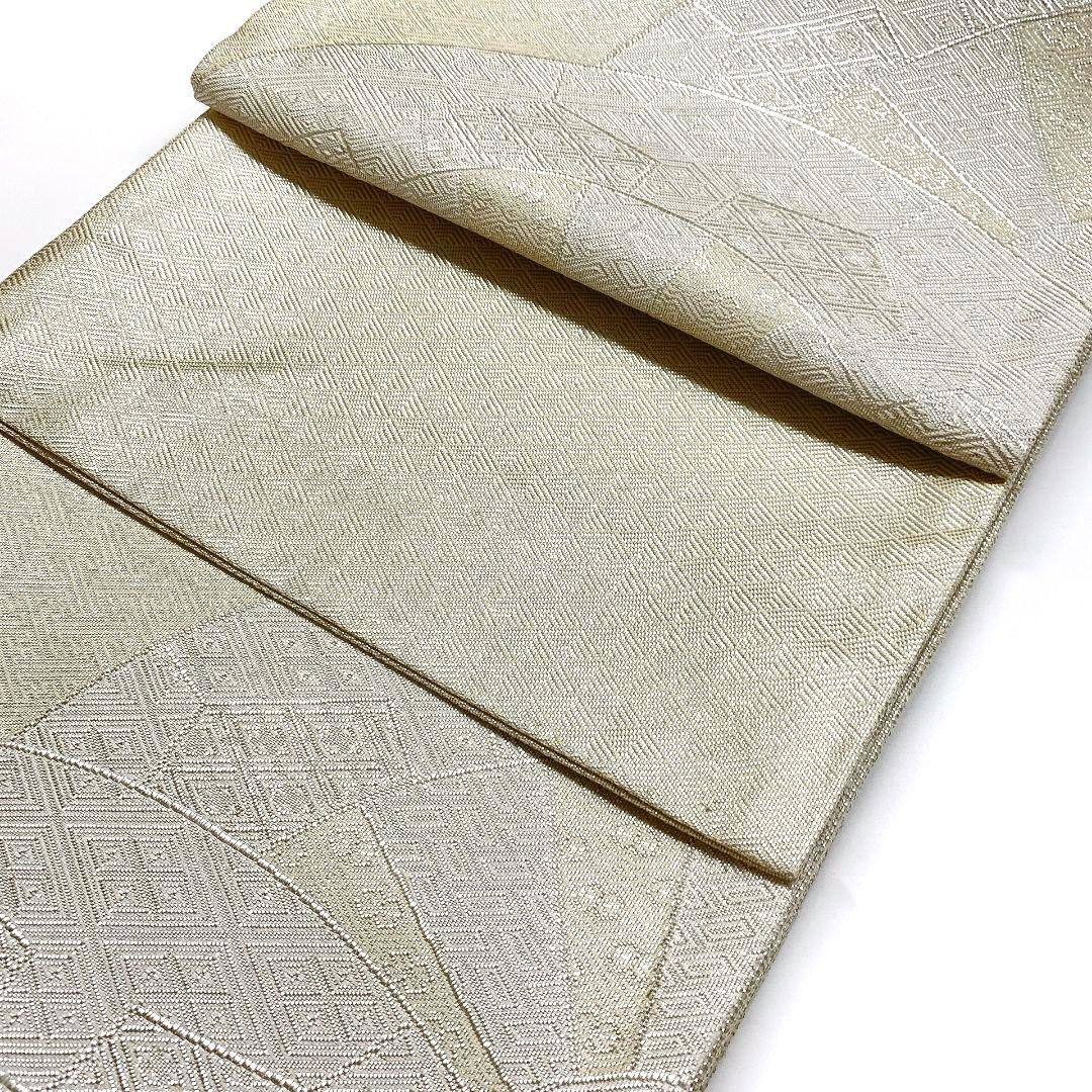 4468# Japanese Vintage Fukuro Obi Belt Kimono Fabric Silk Traditional Untailored